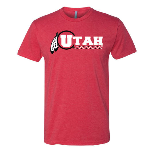 Utah Basketball - Throwback Mens T-Shirt