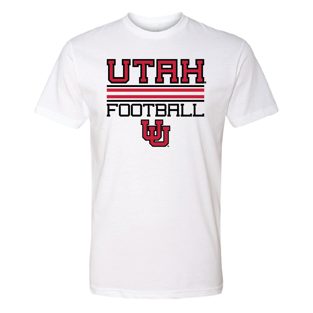 Utah Football - Interlocking UU Mens T-Shirt