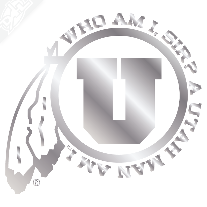 Circle and Feather - Who Am I Sir? Vinyl Decal