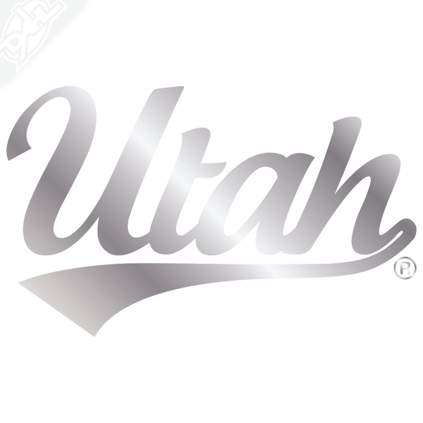 Utah Script Vinyl Decal