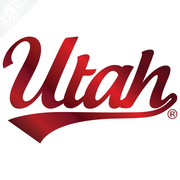 Utah Script Vinyl Decal