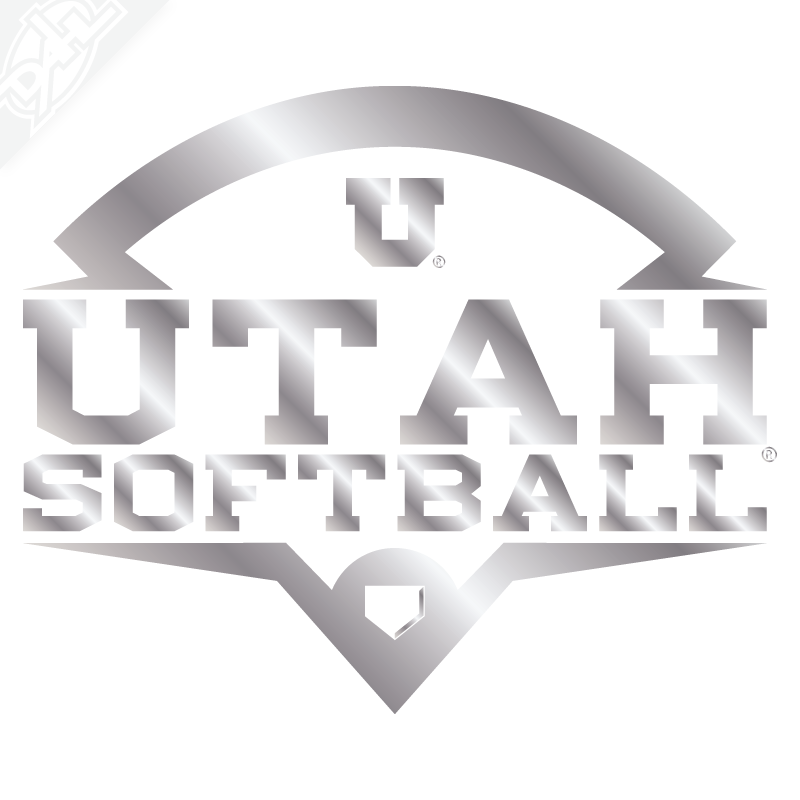 Utah Softball Vinyl Decal