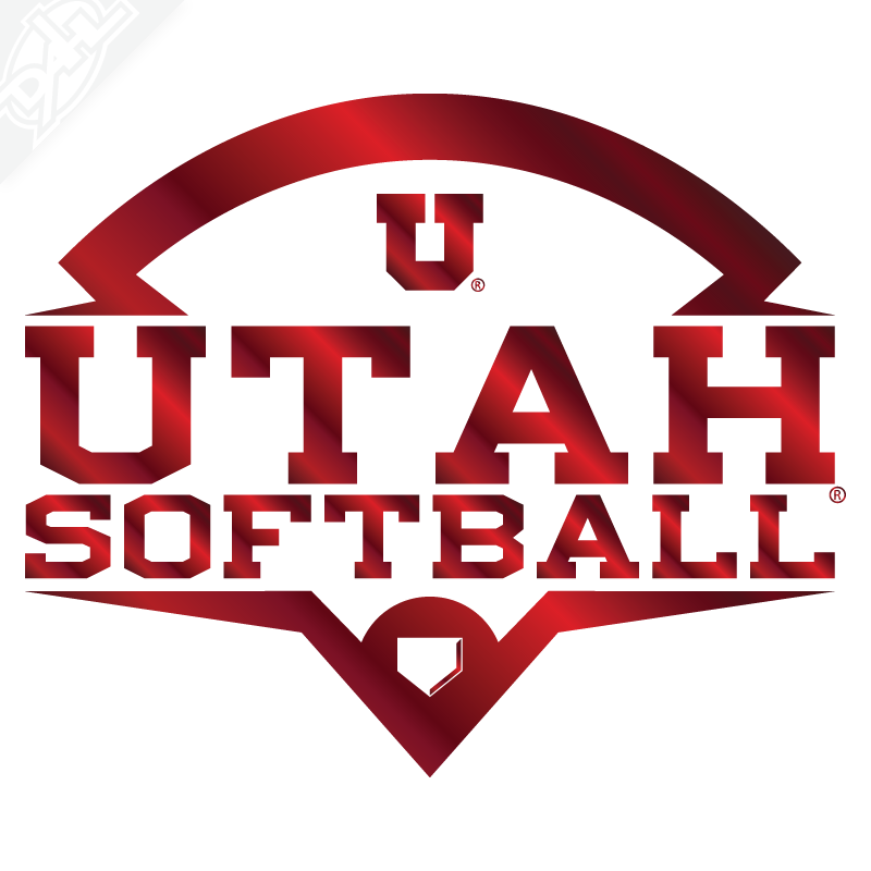 Utah Softball Vinyl Decal