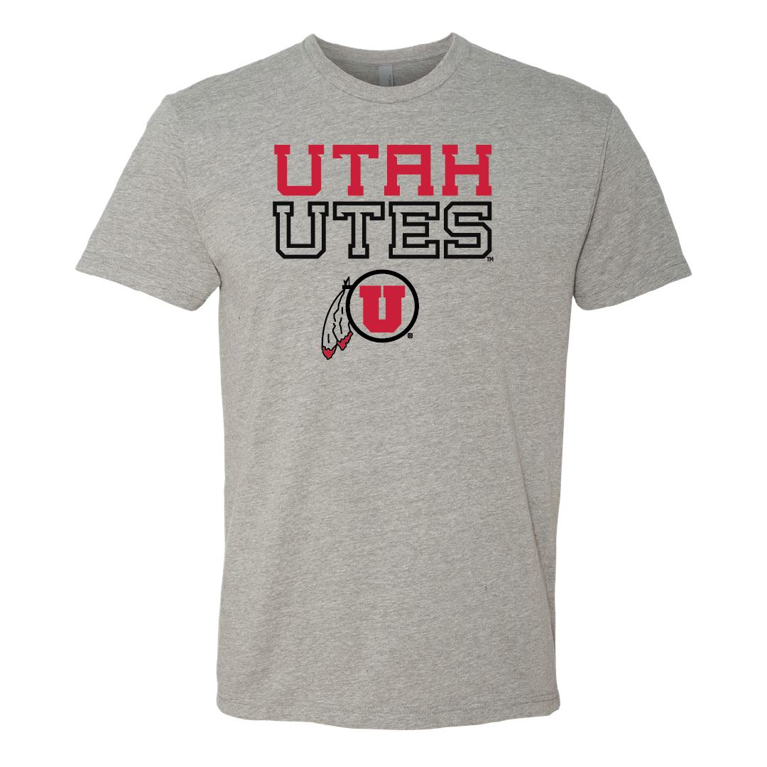 Utah Utes - W/Circle and Feather Youth T-shirt