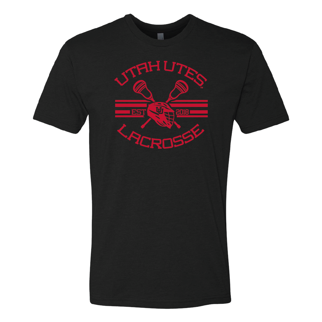 Utah Utes Lacrosse Mens T-Shirt