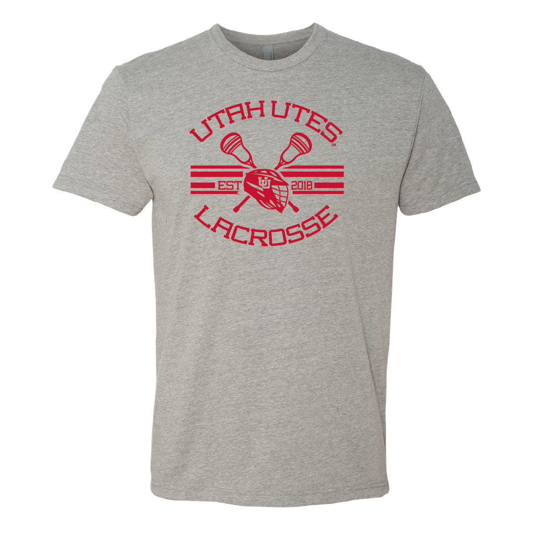 Utah Utes Lacrosse Mens T-Shirt
