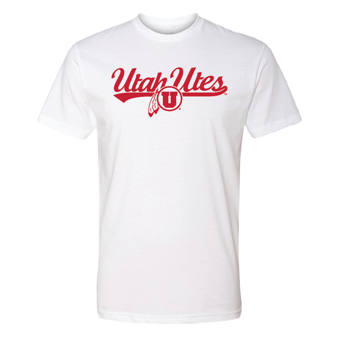 Utah Utes - Script-Circle and Feather Youth T-shirt