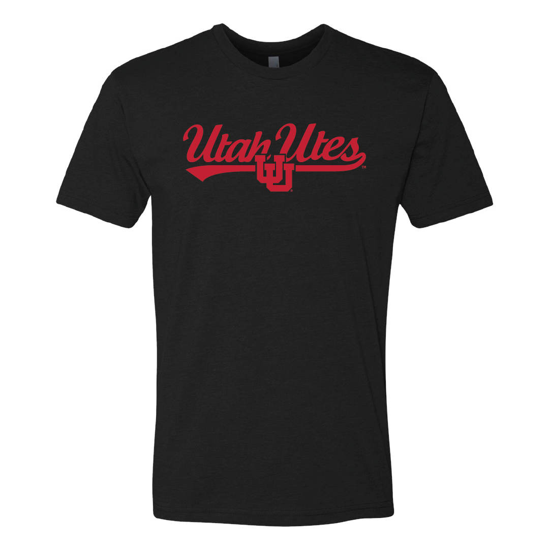 Utah Utes - Script- Interlocking UU Youth T-shirt