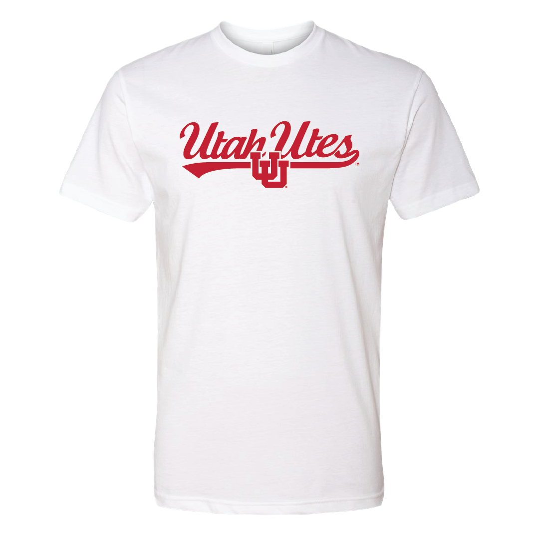 Utah Utes - Script- Interlocking UU Youth T-shirt