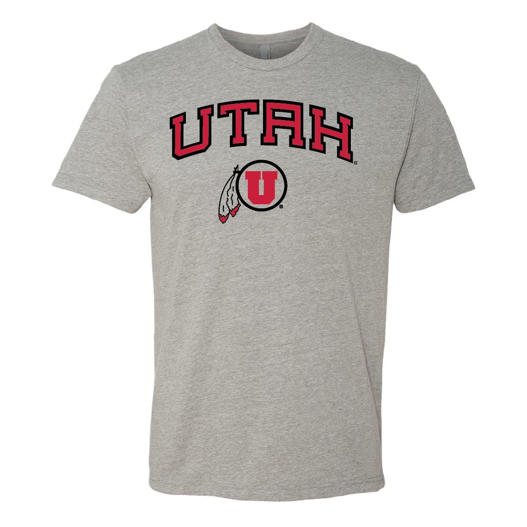 Utah Wordmark-Circle and FeatherYouth T-shirt