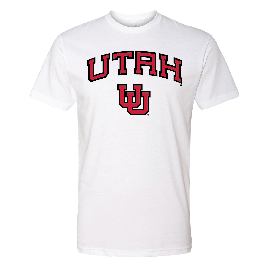 Utah Wordmark- Interlocking UU Mens T-Shirt