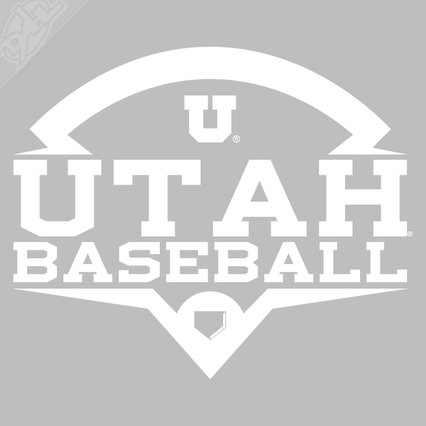 Utah Baseball Vinyl Decal