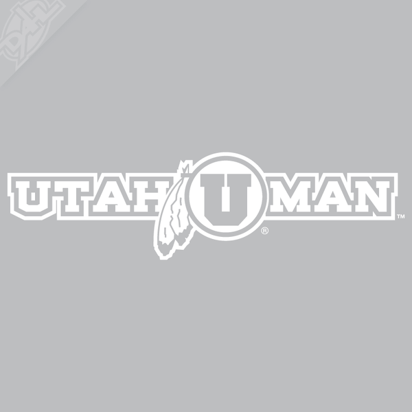 Utah Man Vinyl Decal