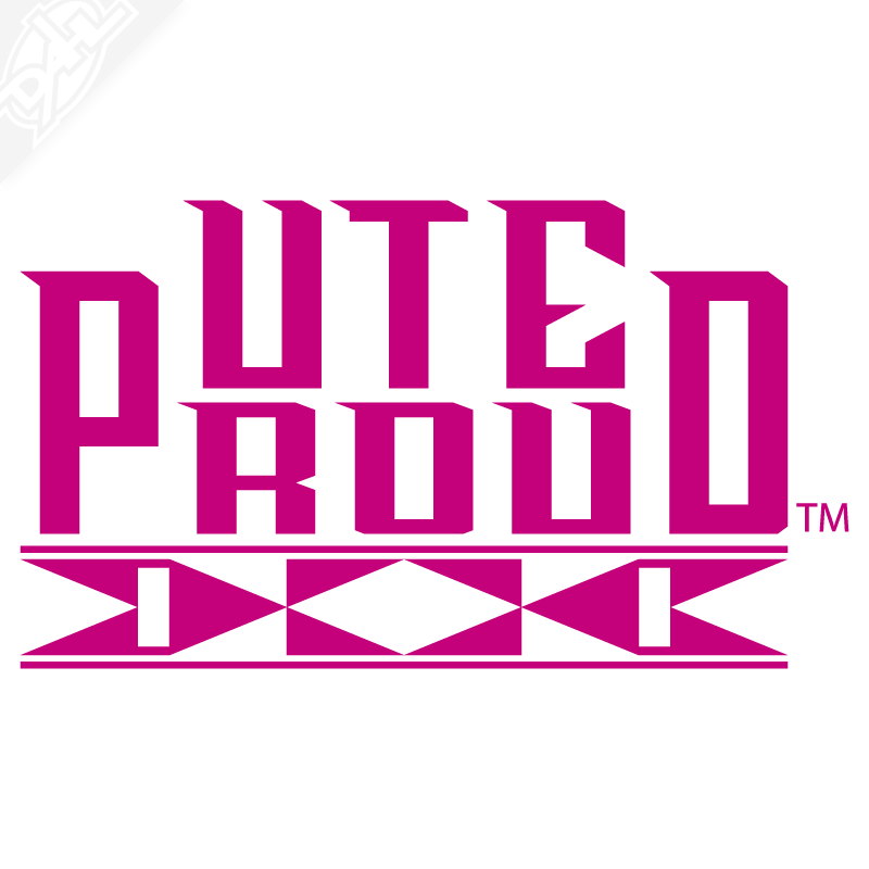 Ute Proud Single Color Vinyl Decal