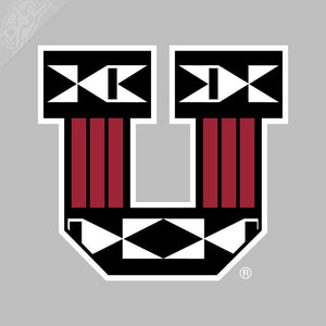 Ute Proud Block U Vinyl Decal