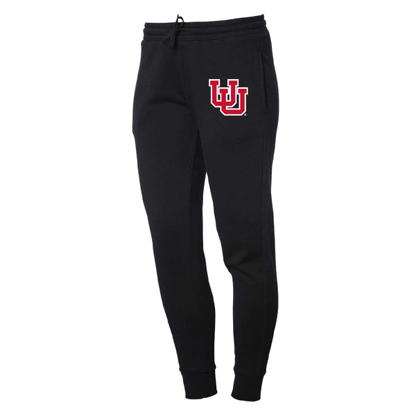 Women's Midweight Fleece Black Joggers