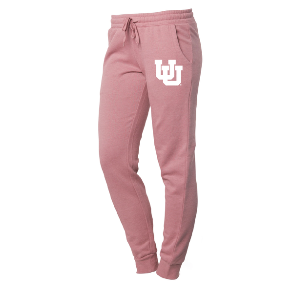 Women's Midweight Fleece Dusty Rose Joggers