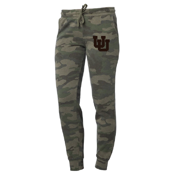 Women's Midweight Fleece Camo Joggers