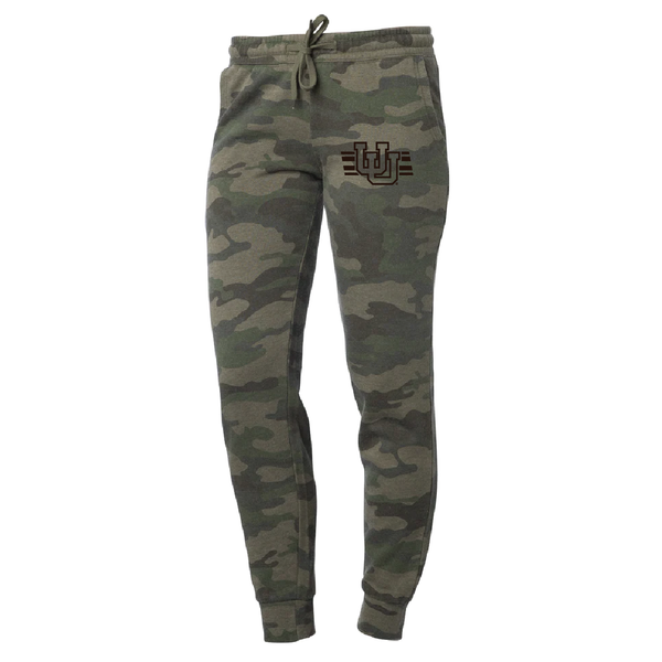 Women's Midweight Fleece Camo Joggers