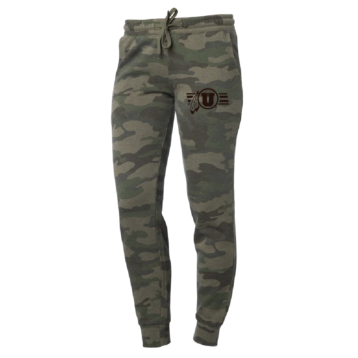 Women's Midweight Fleece Camo Joggers