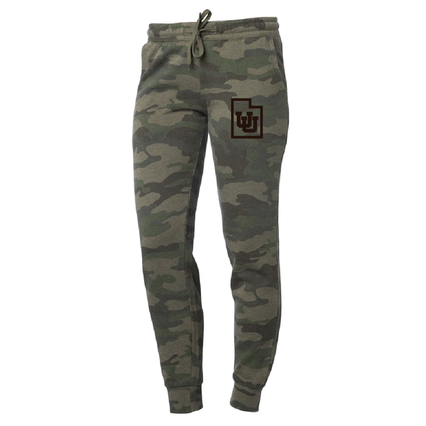 Women's Midweight Fleece Camo Joggers