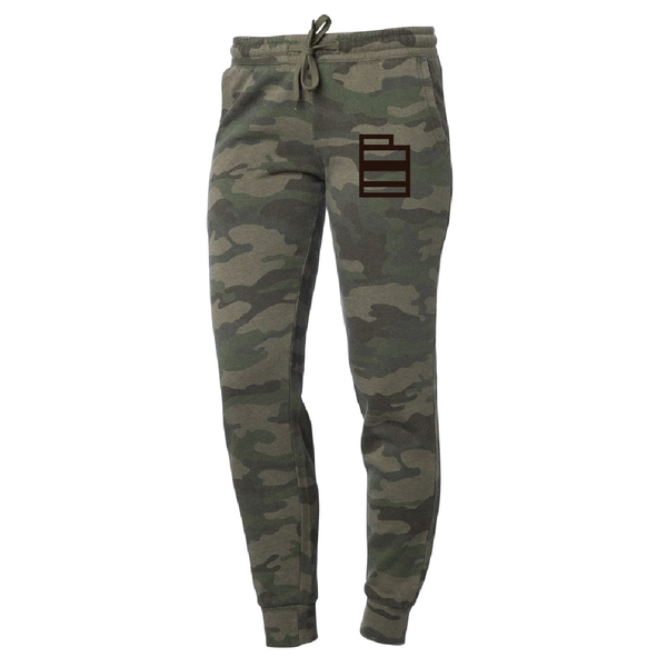 Women's Midweight Fleece Camo Joggers