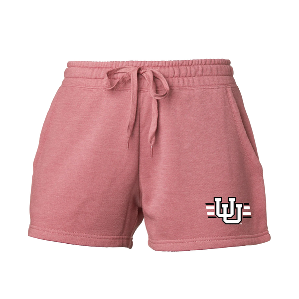 Women's Midweight Fleece Dusty Rose Shorts