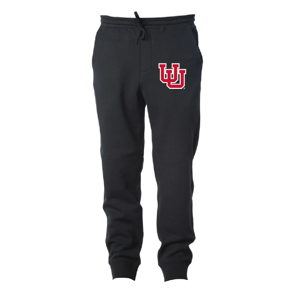 Youth Midweight Fleece Black Joggers