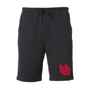 Toddler Midweight Fleece Black Shorts