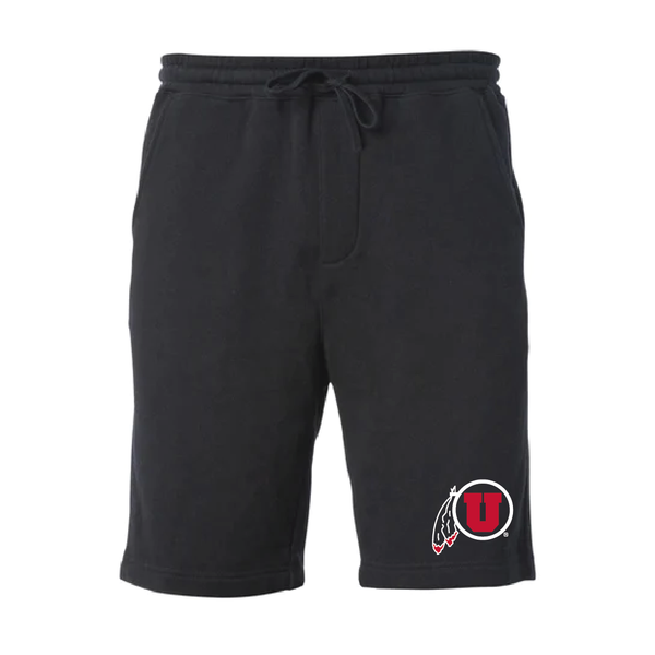 Youth Midweight Fleece Black Shorts