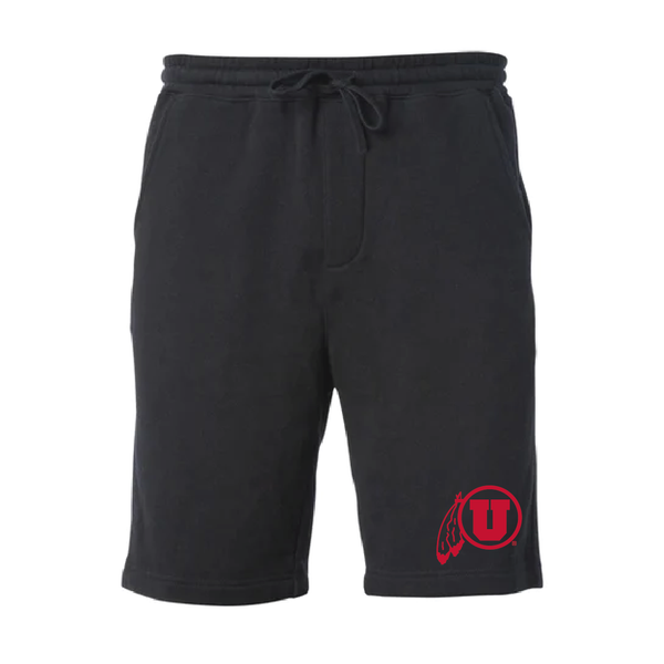 Toddler Midweight Fleece Black Shorts