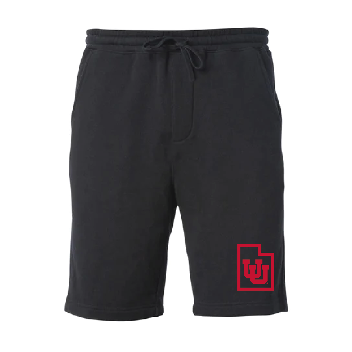 Youth Midweight Fleece Black Shorts