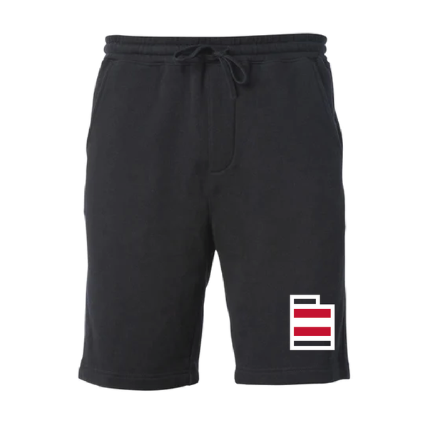 Toddler Midweight Fleece Black Shorts