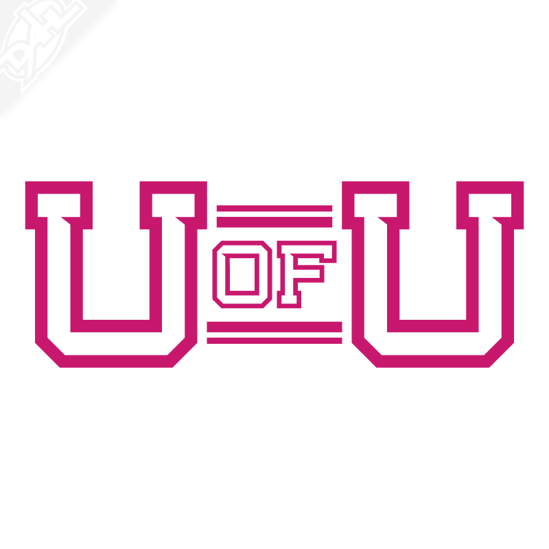 U of U Vinyl Decal