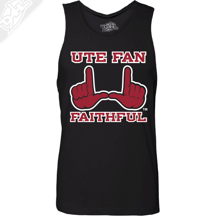 Ute Fan Faithful  - Mens Tank Top