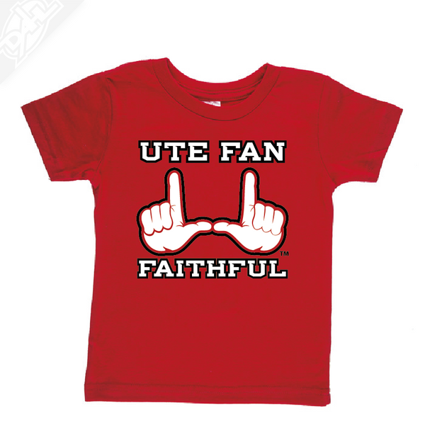 Ute Fan Faithful  - Infant/Toddler Shirt