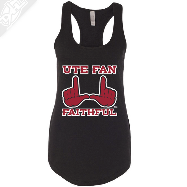 Ute Fan Faithful  - Womens Tank Top