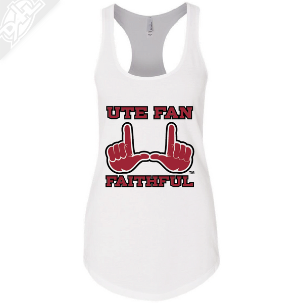 Ute Fan Faithful  - Womens Tank Top