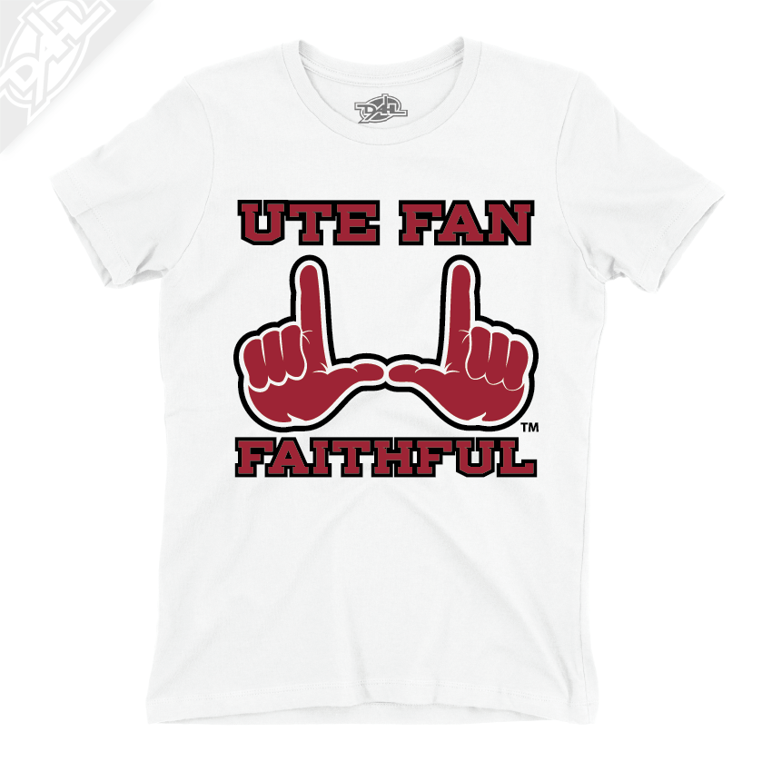 Ute Fan Faithful  - Girls T-Shirt